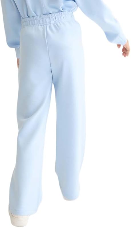Pantalon de survêtement en Viscose à Jambe Droite