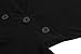 Zeagoo Women¡¯s Office Blouse Square Neck Solid Color Tunic Top Black
