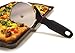 Norpro 111 Grip-Ez Pizza Wheel Stainless Steel, Black
