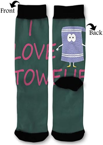 Fashion Travel Breathable Socks I Love Towelie Men & Women Running Casual Socks