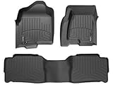 WeatherTech (44483-1-2) FloorLiner, Front/Rear, Black