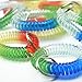 yueton Colorful Rainbow Gradual Change Colors Flexible Spiral Coil Wristband (Rainbow)