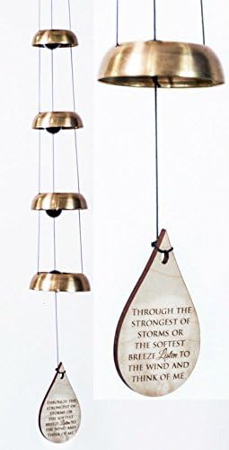 Memorial Wind chime Bells Gift in Memory of a loved One Stillbirth Child loss Miscarriage Loss of grandparent beautiful sounding chime