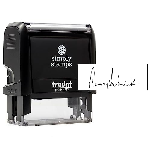 Rubber Custom Signature Stamp Self Inking Personalized Signature