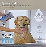 Martha Stewart Pets Quick Bath - Indoor/Outdoor Advanced Bathing System for Dogs - MS-14-554 (Hydrosurge)