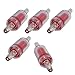 uxcell Fish Tank Aquarium Red Clear Plastic Air Pump Check Valves 5 Pcs