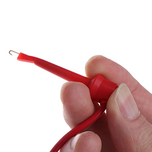 Kangnice 22pcs Multimeter Car Test Accessory Set 4mm Lead Cable Alligator Clips Probe Kit