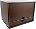 Victor Wood Desktop Organizer with Closing Door, 4720 (Brown Mocha)