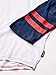 Ultra Game NFL mens Raglan Baseball 3/4 Long Sleeve T-Shirt