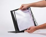 Durable VARIO Display Panel Desk Unit 10 A4 Panels Black view 4