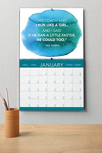 2019 Wall Calendar for Runners and Marathon Runners