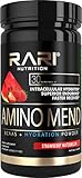 RARI Nutrition - Amino MEND - 100% Natural BCAA Powder - Essential Amino Acids - Vegan and Keto Friendly - Endurance and Recovery - Pre | Intra | Post Workout - 30 Servings (Strawberry Watermelon)