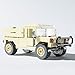 Humvee Army Pickup with Sandbags - Military Building Block Toy