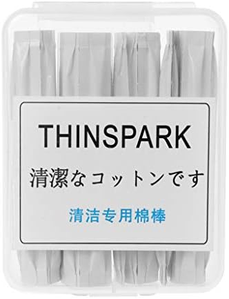Bhty235 Electronic Cigarette Clean Tool ，40PCS Double Head Cleaning Cotton Stick Swabs for IQOS E-Cigarette