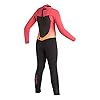 Roxy-Syncro-43mm-Back-Zip-Wetsuit-Youth-Girls-Paradise-Pink-MLR0-14G