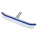 Aluminum-Back Curved Pool Wall Brush Head, 17-inch - Attachment Piece for Standard 1.25
