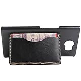 Fettion Blackberry Priv Case, Premium PU Leather Wallet Protective Cases Flip Cover with Stand Card Holder for Blackberry Priv Smartphone (Bracket - Black)