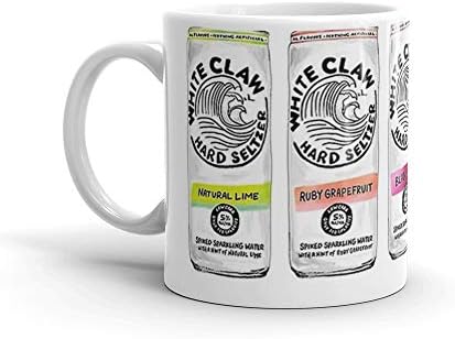 rangerpolocon white claw hard seltzer 11Oz Ceramic Coffee Mugs Cup Tea Hefty But Classic Feel