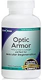 AREDS 2 Formulated Optic Armor Vision Supplement By Cell Deep – Antioxidant & Vitamin Rich Ocular Nutrition for Your Eyes