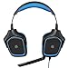 Geekria Mesh Fabric Headband Pad Compatible with Logitech G930, G430, F450 Headphones Replacement Band, Headset Head Top Cushion Cover Repair Part (Blue).