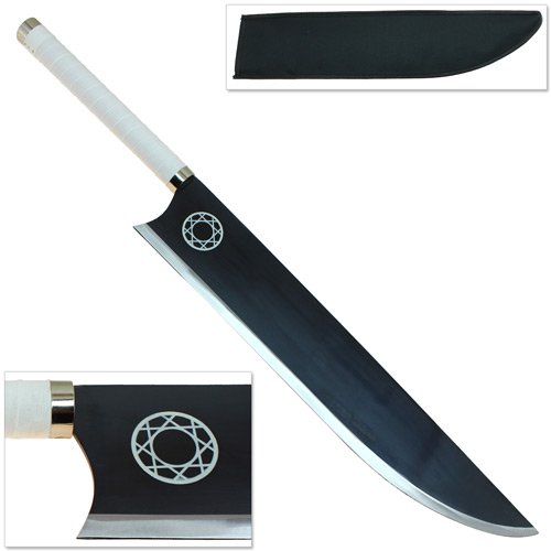 Japanese Anime Sword - Carbon Steel Fat Replica Sharpened