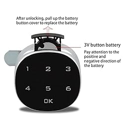 Digital Electronic Coded Lock,Touch Screen Password