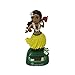 Car Dashboard Decor Hula Girl, Car Solar Powered Swinging Toy Dancing Hawaiian Hula Girl Dashboard Bobble Doll,Collection Figurines Gifts for Decoration (D)