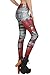COCOLEGGINGS Womens Cool DigitalPrint Elastic Waist Athletic Outdoor Leggings Free Size