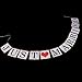 Pixnor Just Married Wedding Banner Wedding Garland Wedding photo booth props Wedding Decorations