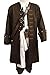 Mens Pirates Cosplay Costume Pirate Jack Outfit Coat Belt Cosplay Props Halloween
