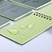Aketek Set of 5 Green Waterproof/All Weather/Shower/Aqua Notes/Notepad/Notebook