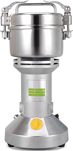 High Speed Food Mill Great for Grind Nuts Spices Seeds and Herbs | 250g P1 Nut Grinder Powder Ready In Few Minutes| 110V USA /220V Grain Mill Freshly Milled Grains Brings A Hearty Taste and Texture