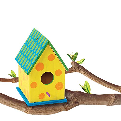 Made By Me Build & Paint Your Own Wooden Bird House Horizon Group USA
