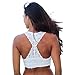 Sannysis Women Sexy White Lace Bralette Wrapped Chest Gather Vest (S)