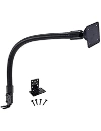 Arkon 4 agujeros AMPS Patrón coche o camión Asiento Ferrocarril o piso Pedestal con cuello de cisne de montaje de repuesto para Satellite Radios