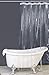 Utopia Bedding Premium Shower Curtain Heavy-Duty Waterproof Liner - 72 x 72 Inches (Clear, 2)