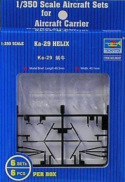 Trumpeter 1/350 Ka29 Helix Helicopter Set (6-Box)
