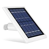 [Updated Version] Wasserstein Arlo Solar Panel Compatible with Arlo Pro, Arlo Pro 2 - Power Your Arlo Surveillance Camera continuously (White)