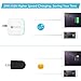 Wanshine 24W 4.8A Universal Dual Port USB Travel Wall Charger - White