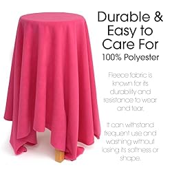 Pico Textiles 1 Yard - Fuchsia Solid Fleece Fabric