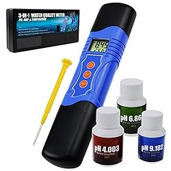 Digital pH ORP Meter with Temperature Measurement