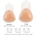 Women Adhesive Bra Silicone Breast Lift Backless Strapless Bra (A/B, Beige)