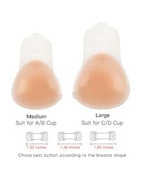 Anazalea - Protector de silicona para pezón sin tirantes