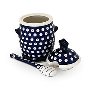 Ceramic pottery with Honey Spoon / honey GU1848 / 1849–42)