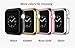 YILON Apple Watch Soft Case 42mm with Resilient Shock Absorption and 2 Screen Protectors Included for 42mm Apple Watch Series 2 / 1 / Original (2015) - 42mm Golden