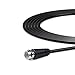 AUKEY HDTV Antenna, Amplified Indoor Digital TV Antenna with In-line Amplifier Signal Booster and 9.8ft Coax Cable for HDTVs (Black)