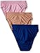 Fruit of the Loom Women's 3 Pack Cotton Hi-Cut Panties ,Assorted ,Large/7