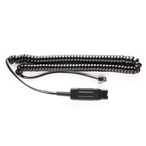Premium Double Ear Ultra Noise Canceling Microphone Headset & HIS Cable for Avaya IP 1608, 1616, 9601, 9608, 9611, 9611G, 9620, 9621, 9630, 9631, 9640, 9641, 9650, 9670, J139, J169 and J179 Phones