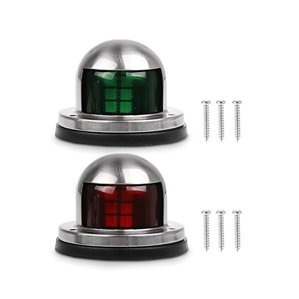 Marine-Boat-Led-Lights-ONEVER-12V-Stainless-Steel-Bow-Navigation-Lights-Sailing-Signal-Light-Navigation-Side-Lights-Red-Green