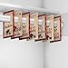 Hadley Designs 7 Lumberjack Baby Nursery Closet Organizer Dividers for Boy Clothing, Age Size Hanger Organization for Kid Toddler Infant Clothes Must Have, Shower Registry Gift, Woodland 0-24 Months
